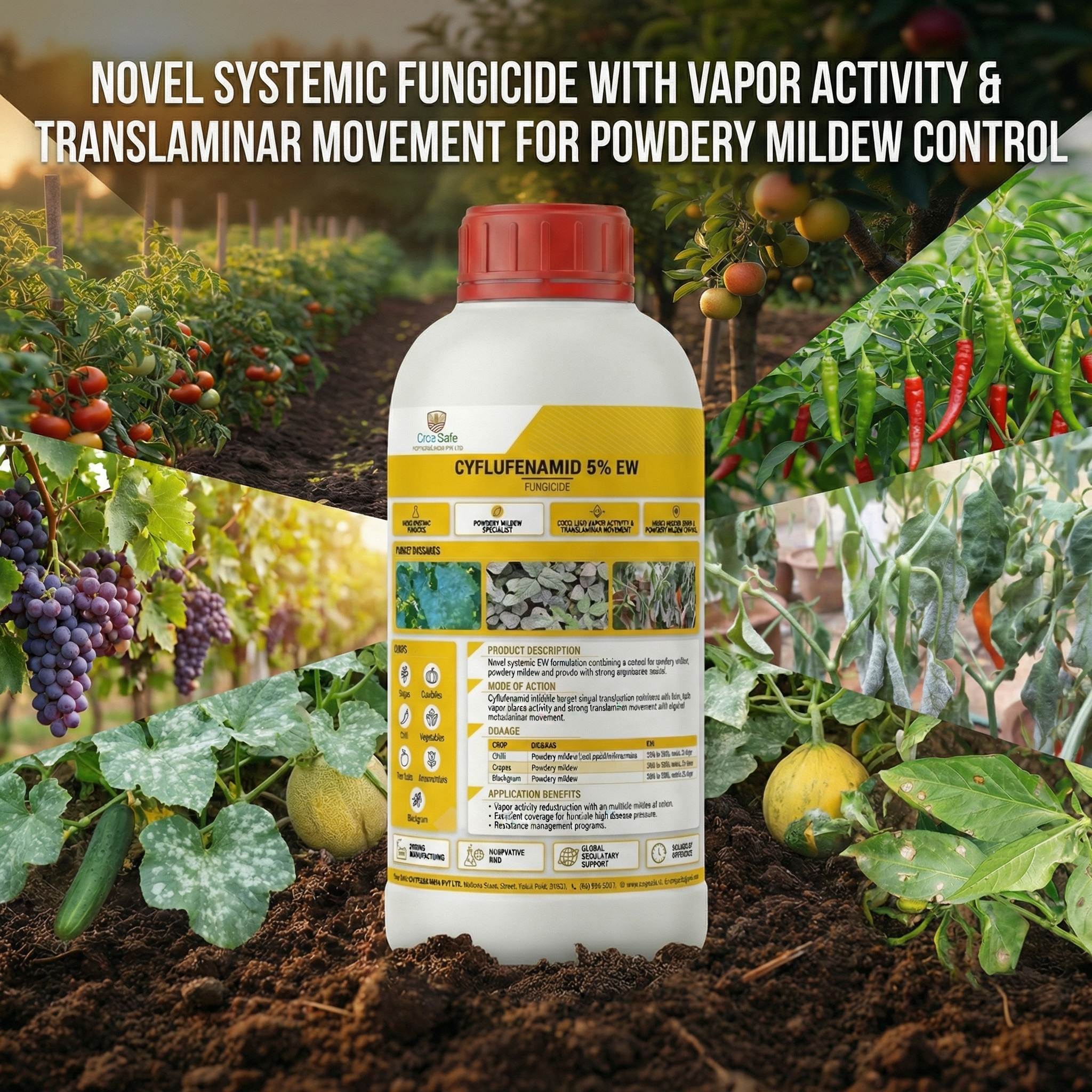 CYFLUFENAMID 5% EW Bottle