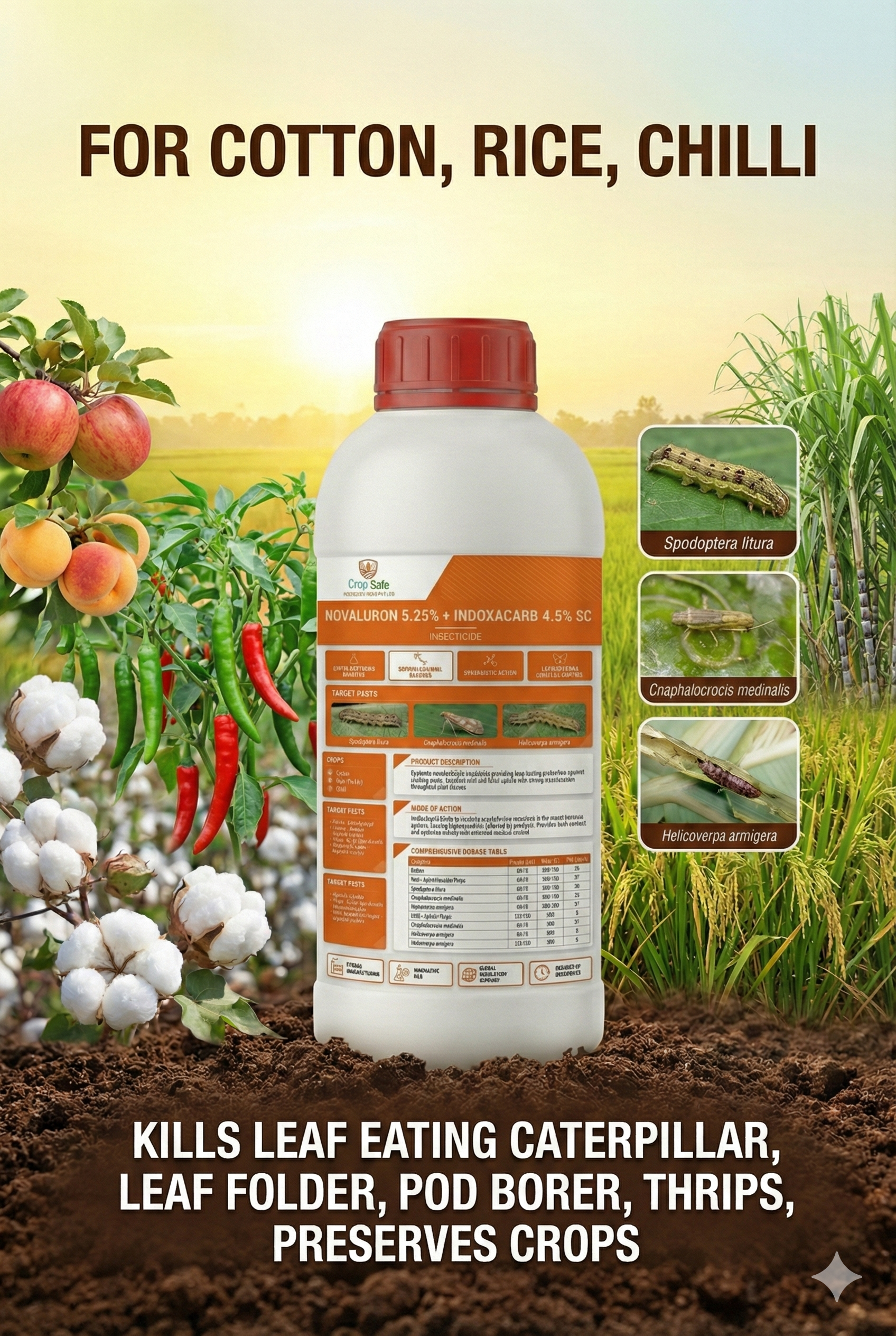 NOVALURON + INDOXACARB Bottle