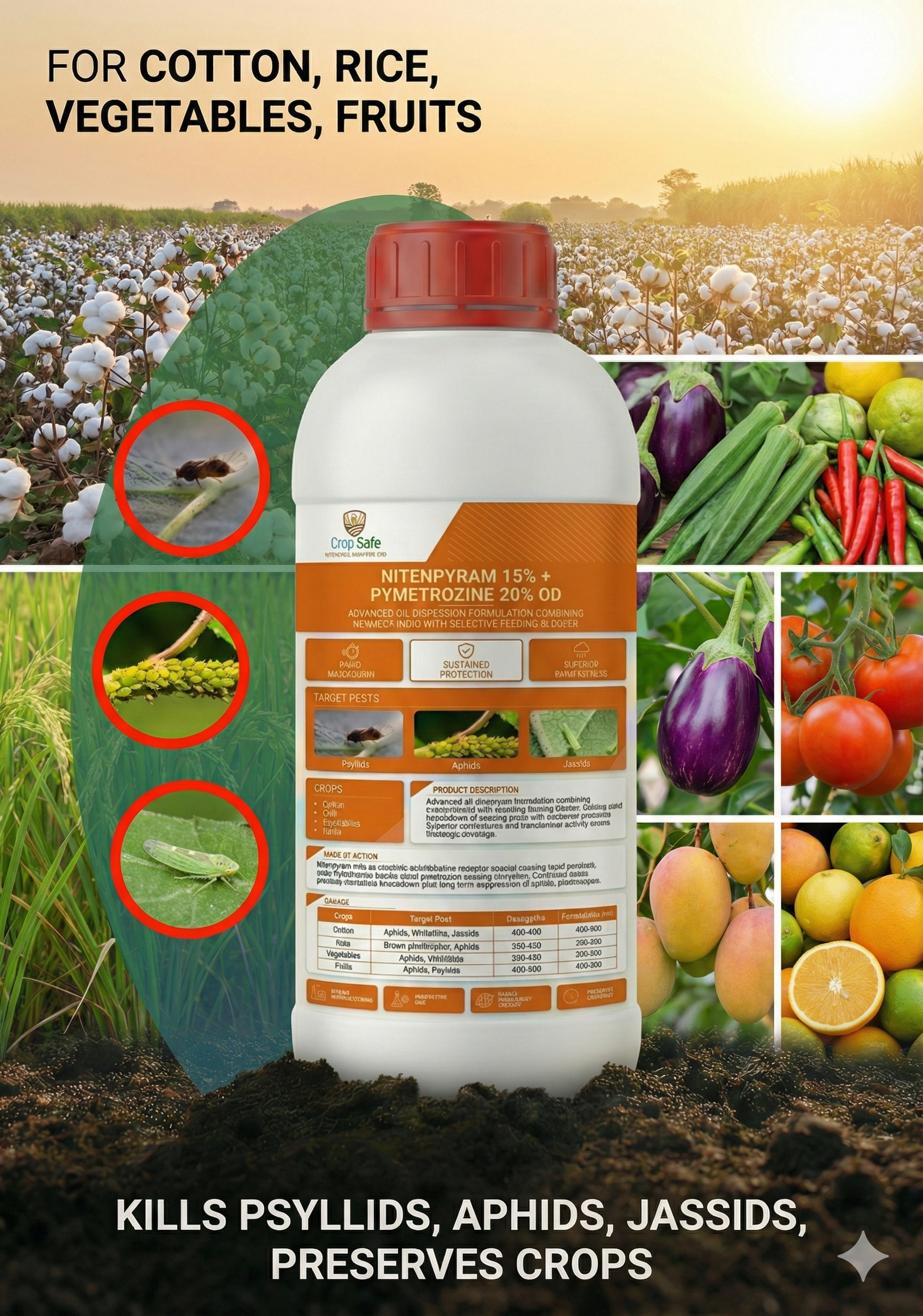 NITENPYRAM + PYMETROZINE Bottle