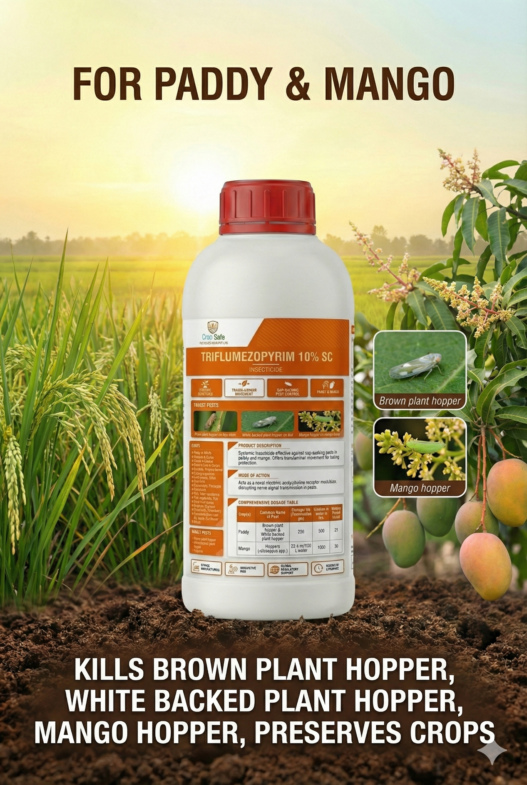 TRIFLUMEZOPYRIM 10% SC Bottle