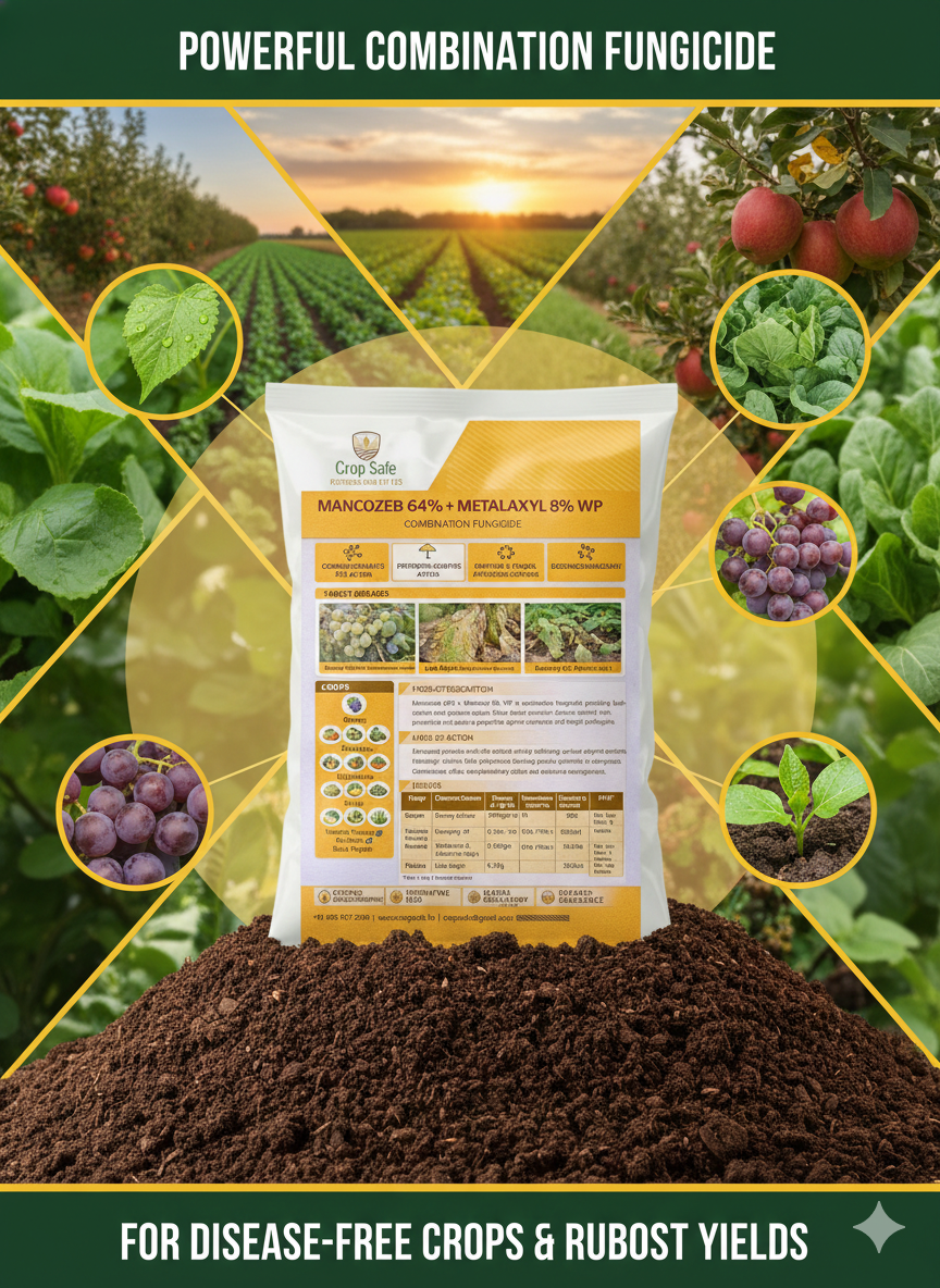 MANCOZEB 64% + METALAXYL 8% WP
