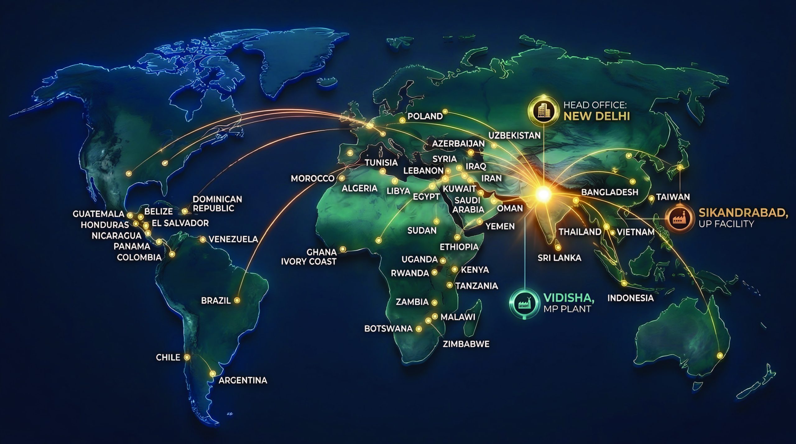 Global Network Map Desktop