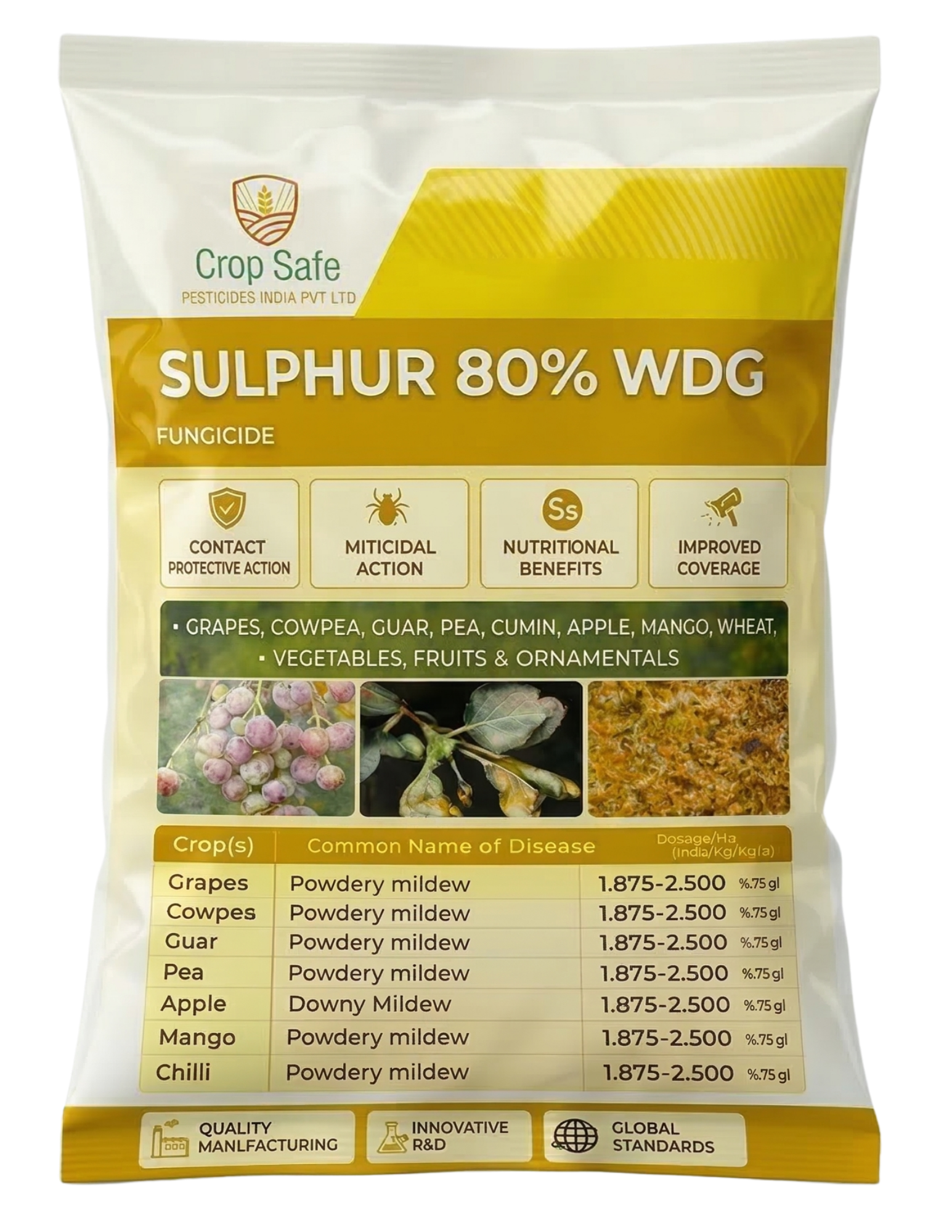 Sulphur 80% WDG