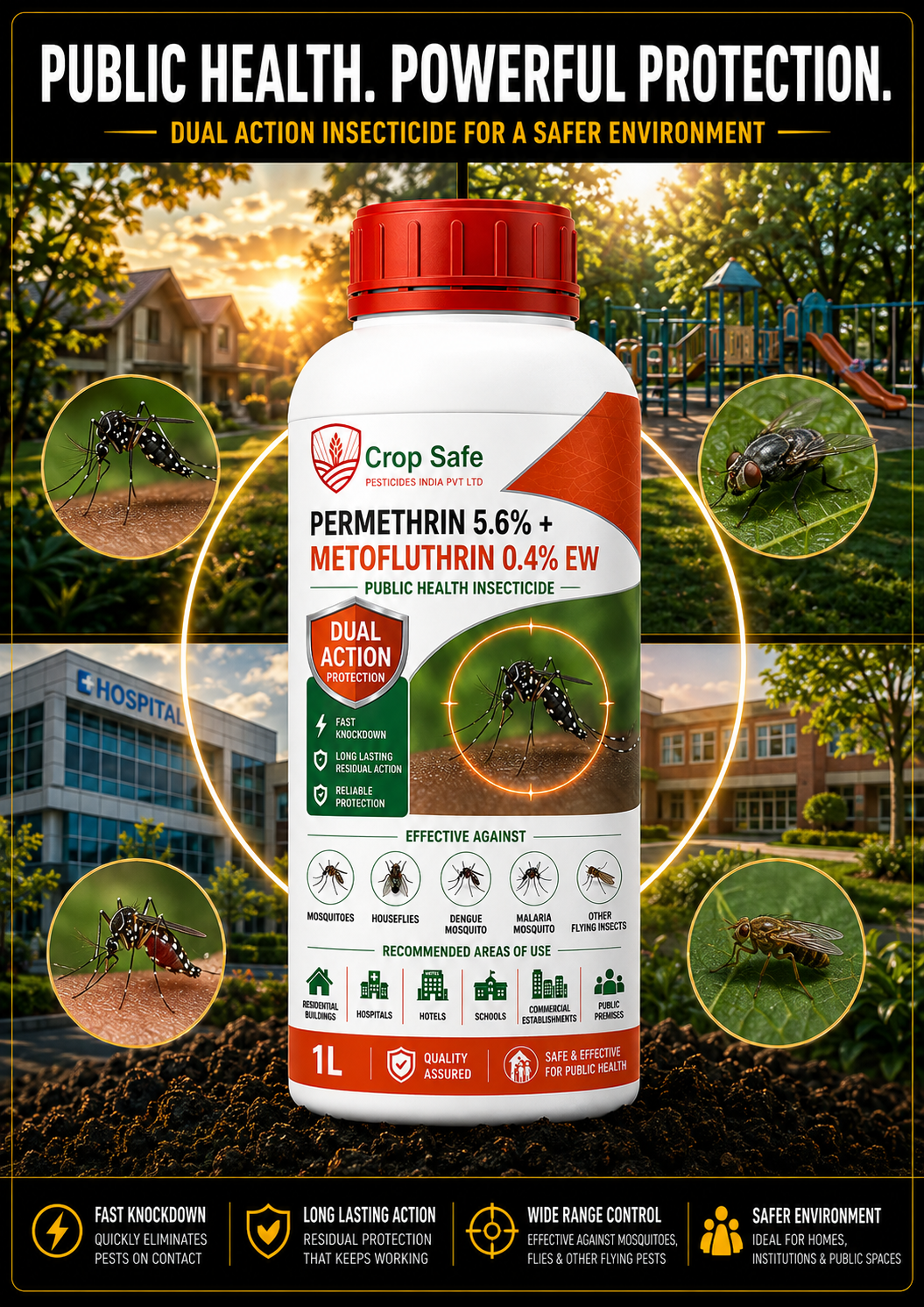 PERMETHRIN 5.6% + METOFLUTHRIN 0.4% EW