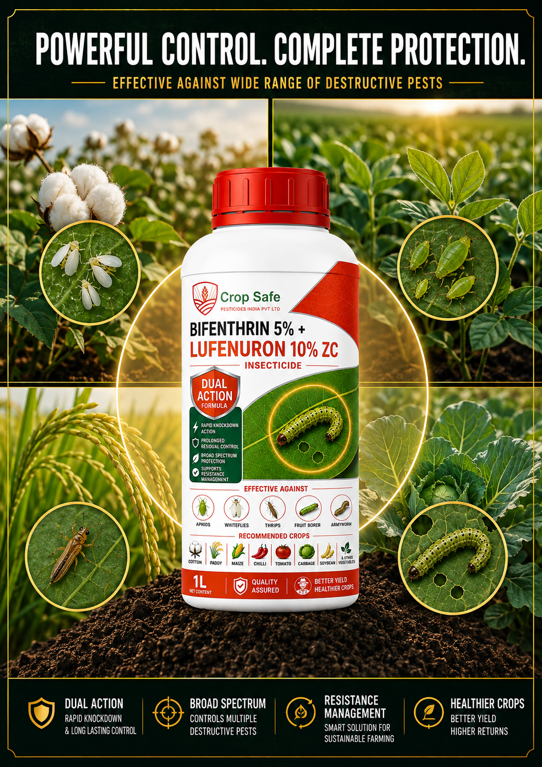 BIFENTHRIN 5% + LUFENURON 10% ZC