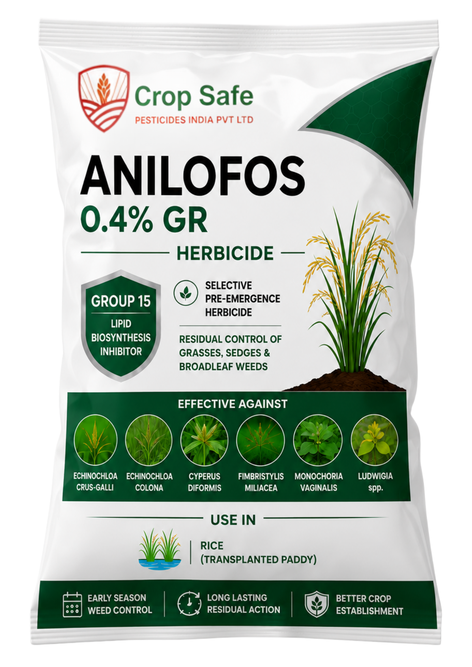Anilofos 0.4% GR