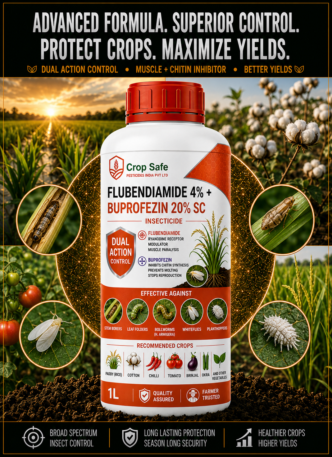 FLUBENDIAMIDE + BUPROFEZIN Bottle