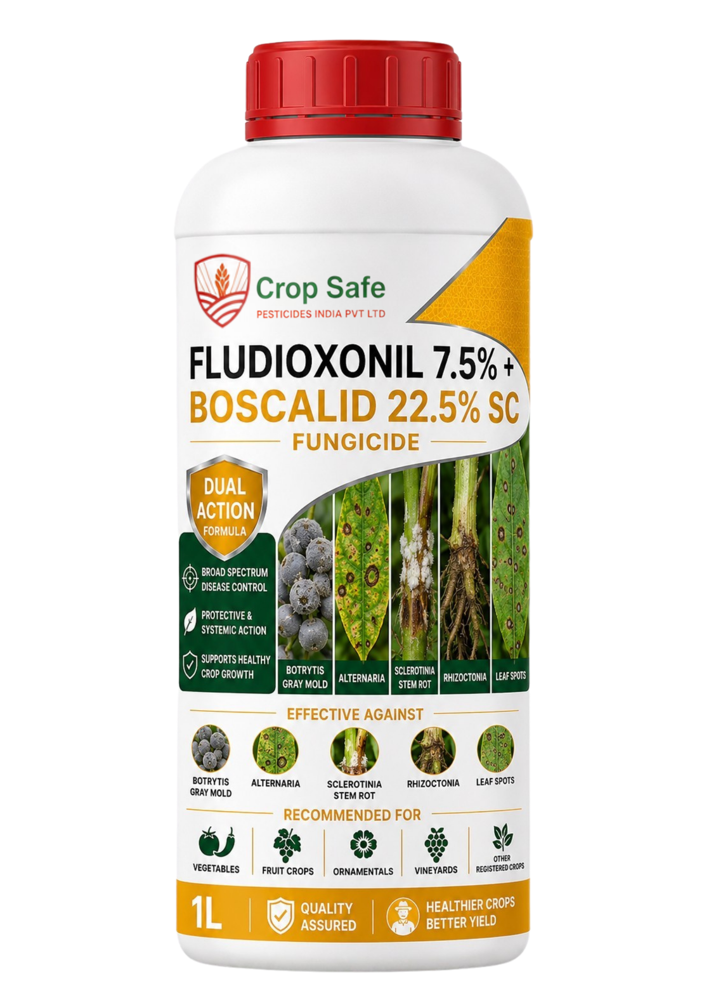 Fludioxonil 7.5% + Boscalid 22.5% SC