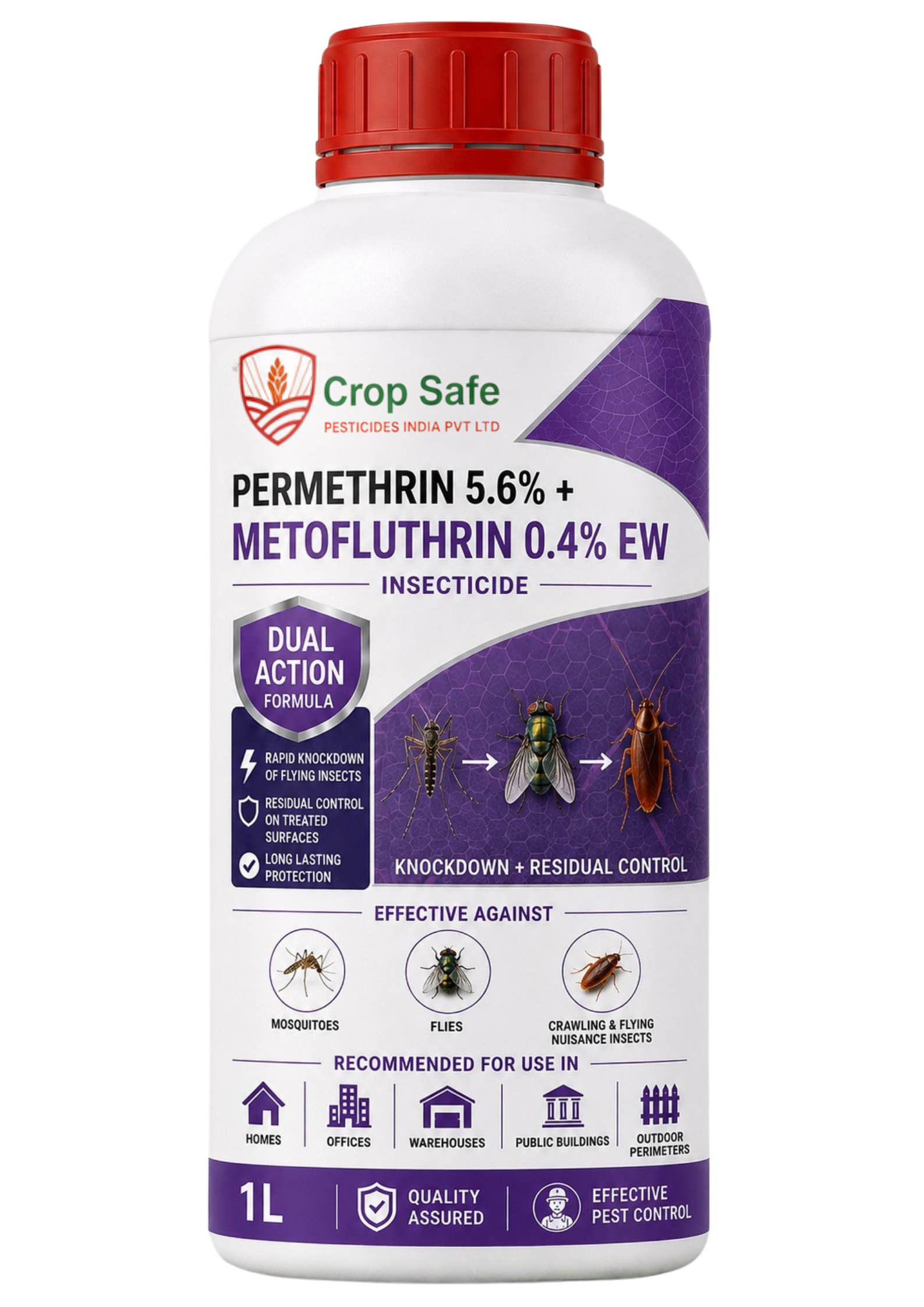 Permethrin 5.6% + Metofluthrin 0.4% EW