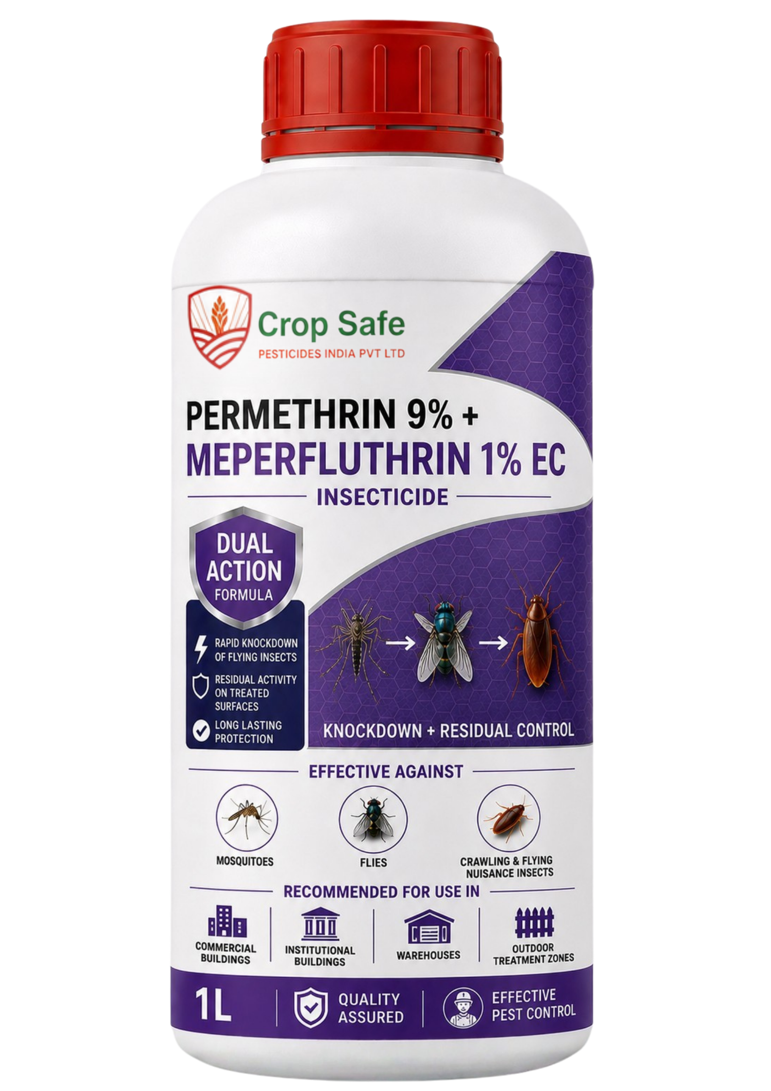 Permethrin 9% + Meperfluthrin 1% EC