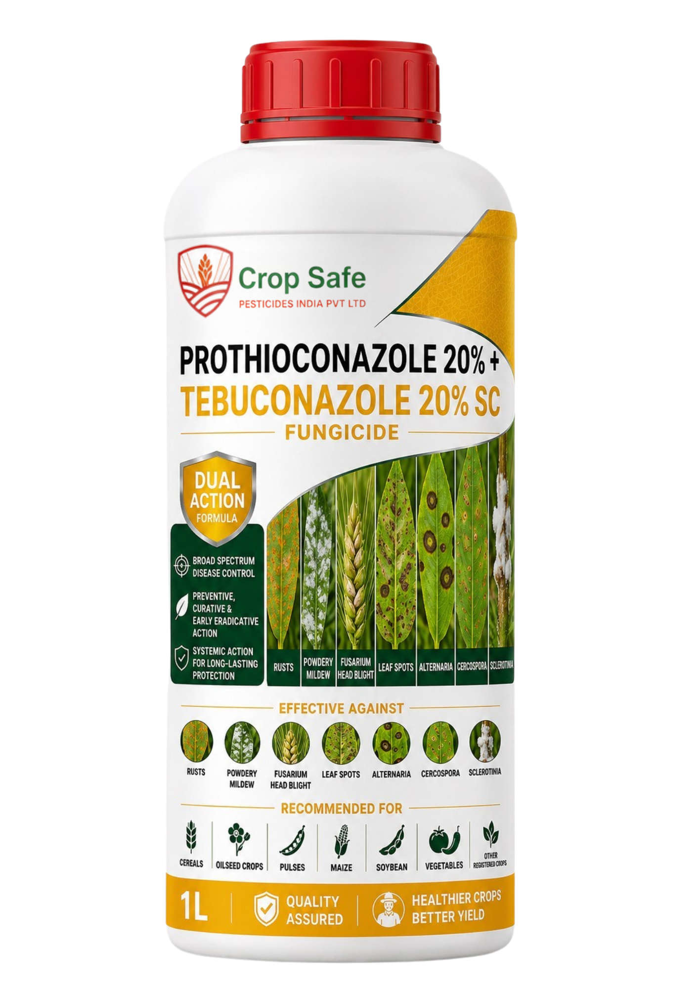 Prothioconazole 20% + Tebuconazole 20% SC