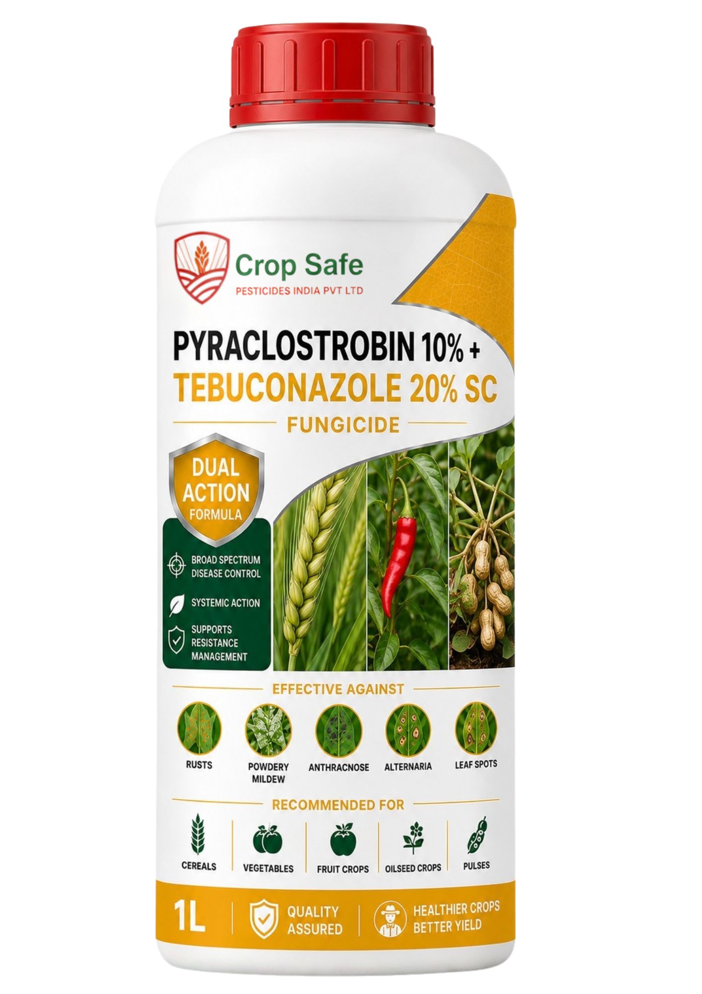 Pyraclostrobin 10% + Tebuconazole 20% SC