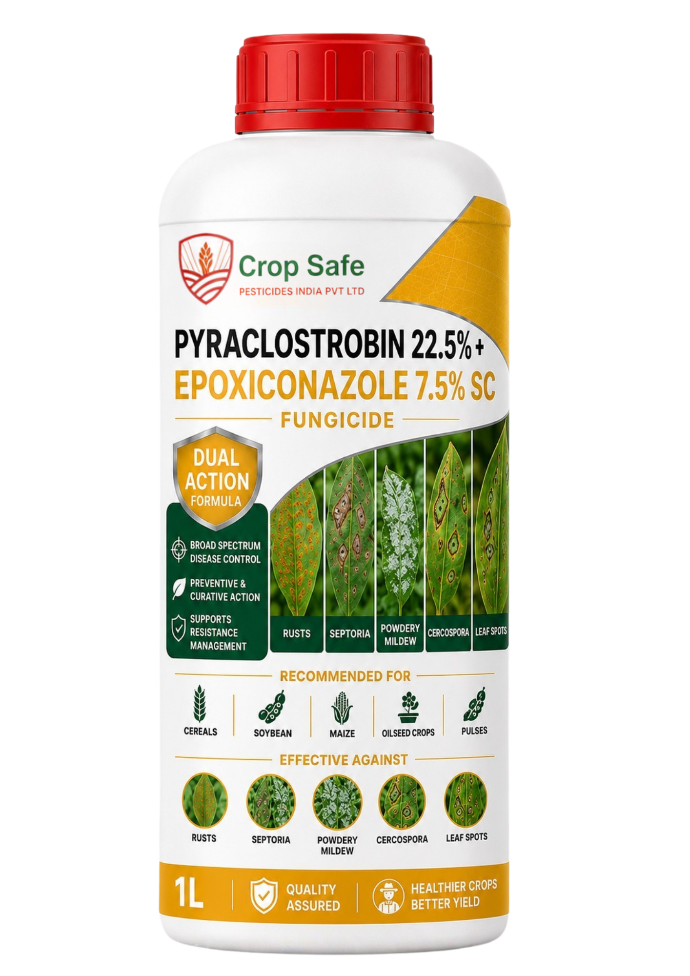Pyraclostrobin 22.5% + Epoxiconazole 7.5% SC