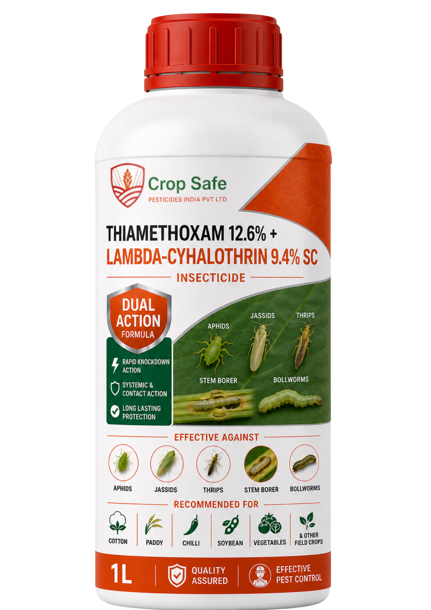 Thiamethoxam 12.6% + Lambda-cyhalothrin 9.4% SC
