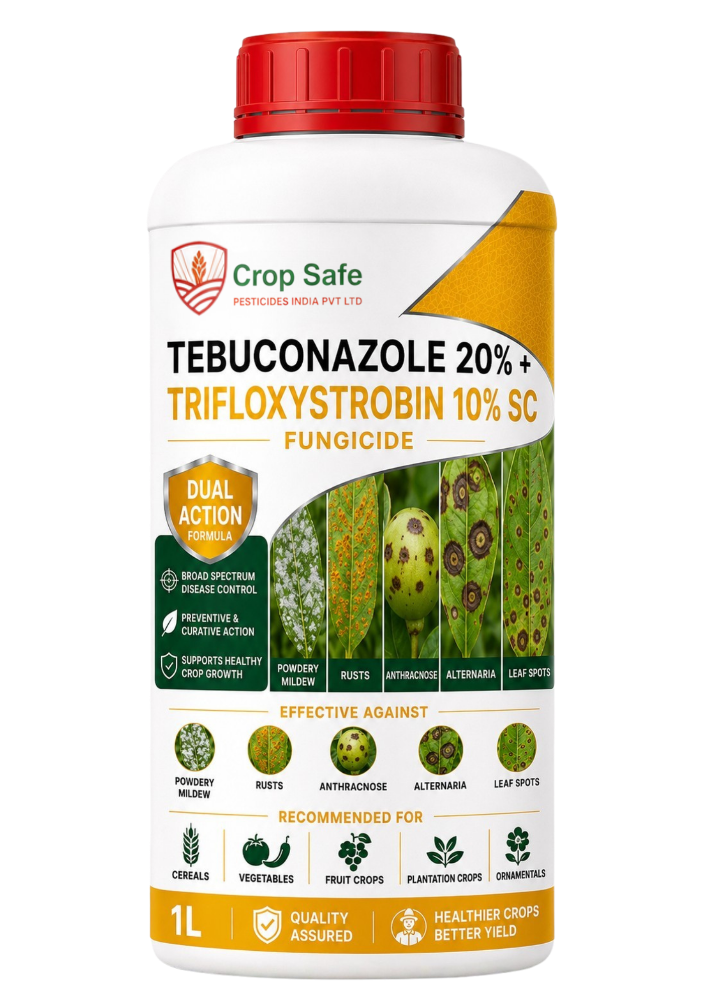 Tebuconazole 20% + Trifloxystrobin 10% SC